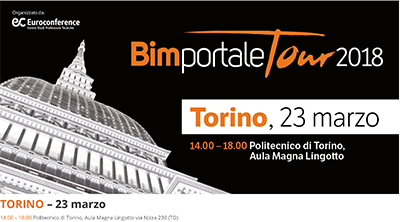 bimO open innovation partecipa a Torino al BIM Portale Tour 2018